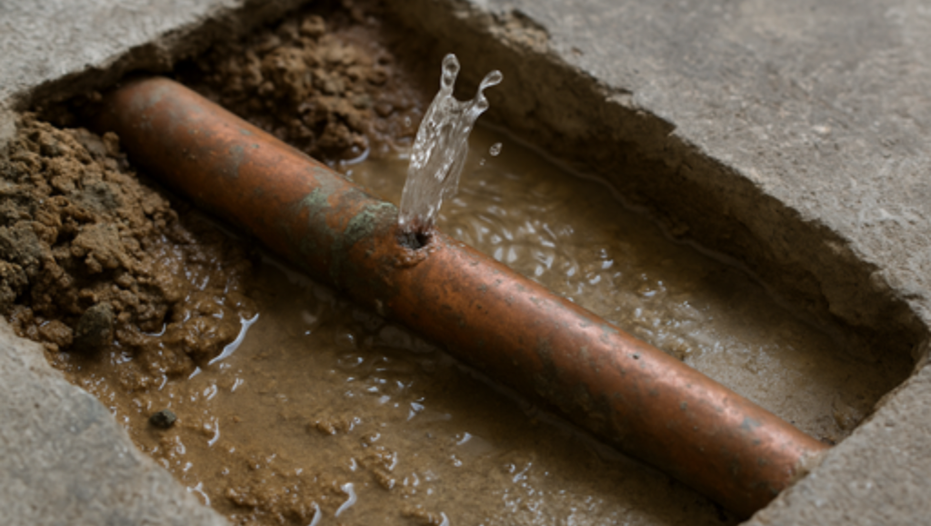 Slab Leak Repair vs Reroute