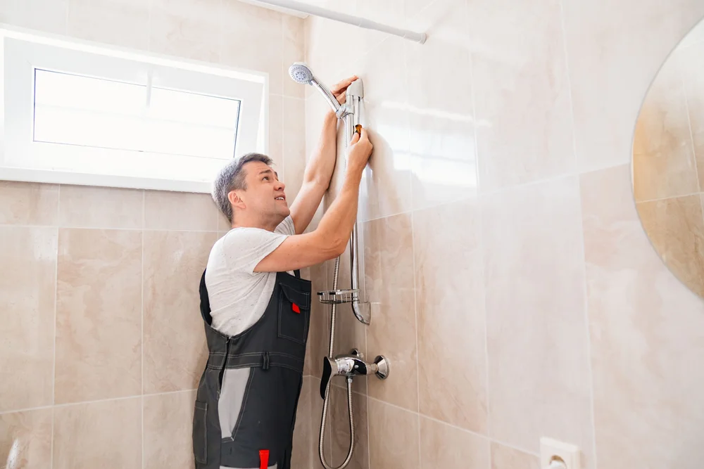 shower plumbing fixtures
