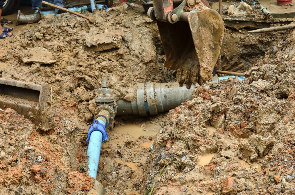 sewer gas leak