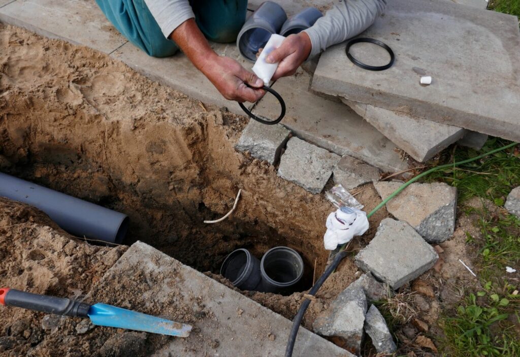 sewer line leak symptoms