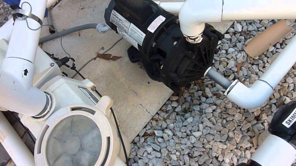 pool pump leaks